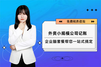外资小规模公司记账