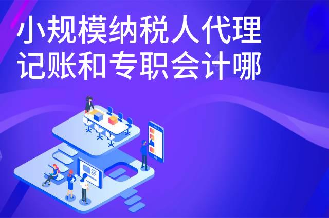 小规模纳税人代理记账和专职会计哪个更合算呢