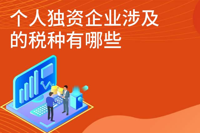 个人独资企业涉及的税种有哪些 