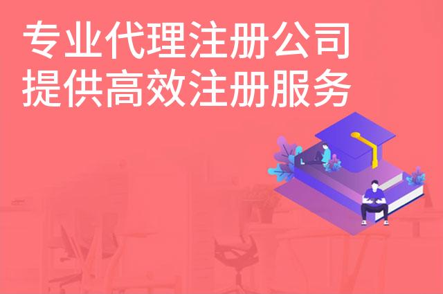 专业代理注册公司提供高效注册服务