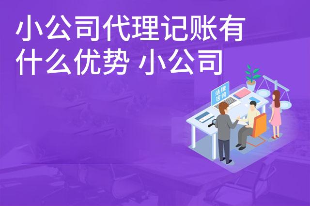 小公司代理记账有什么优势 小公司代理记账都做什么