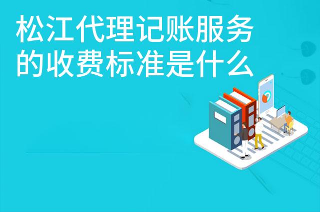 松江代理记账服务的收费标准是什么