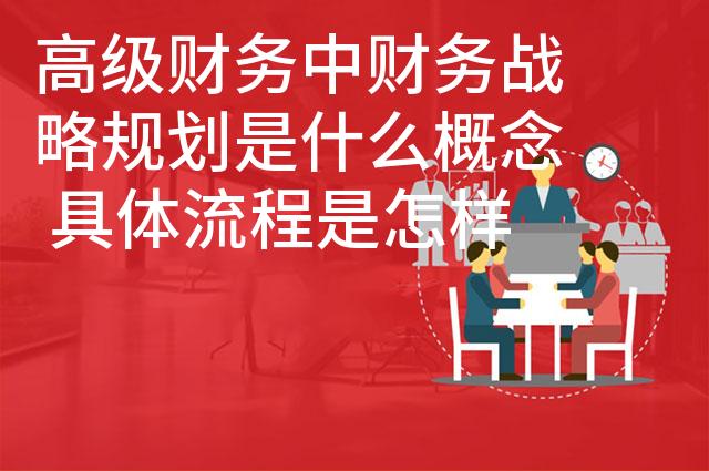 高级财务中财务战略规划是什么概念 具体流程是怎样的