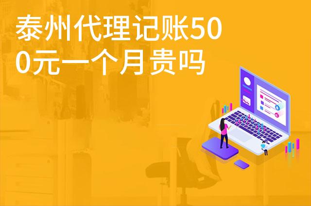 泰州代理记账500元一个月贵吗