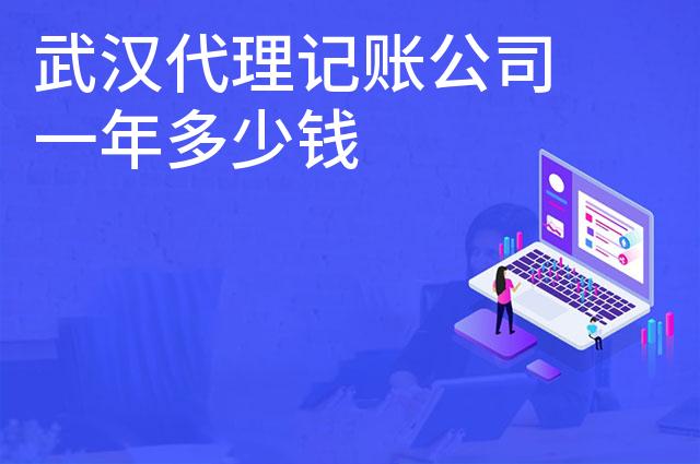 武汉代理记账公司一年多少钱