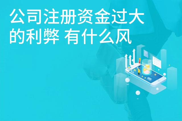公司注册资金过大的利弊 有什么风险