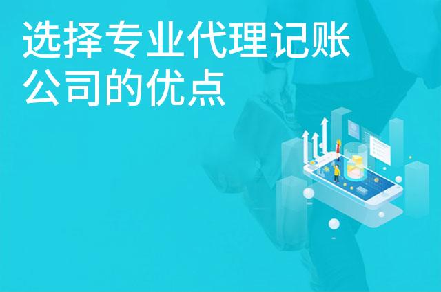 选择专业代理记账公司的优点
