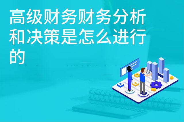 高级财务财务分析和决策是怎么进行的