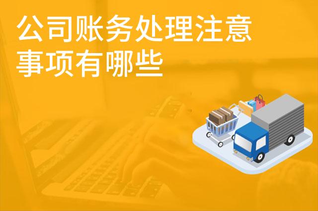 公司账务处理注意事项有哪些
