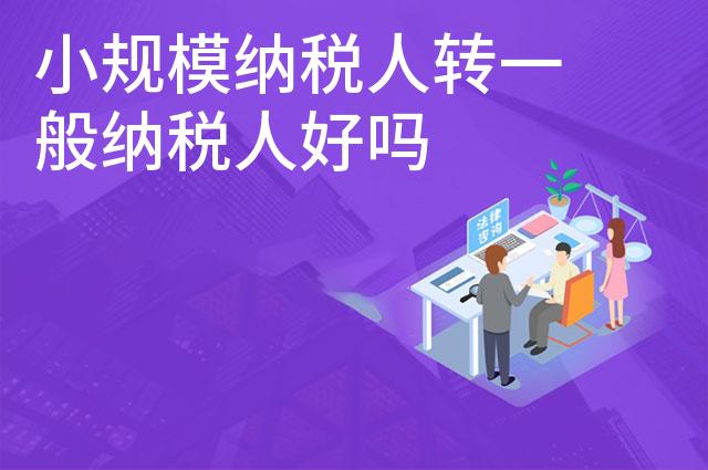 小规模纳税人转一般纳税人好吗 小规模纳税人转一般纳税人好吗